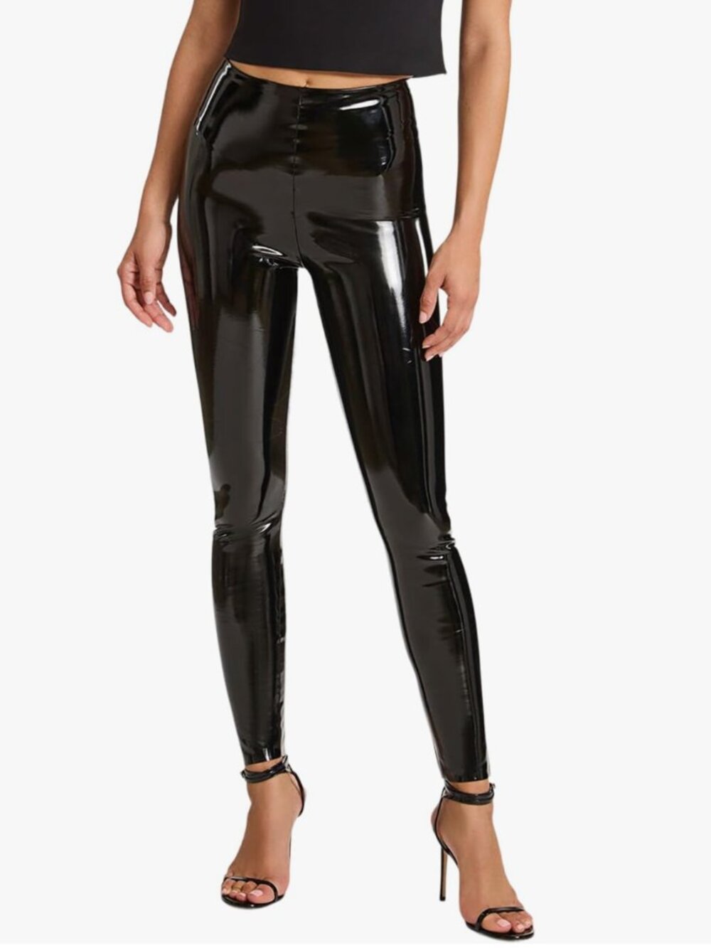 Commando Women's Faux Patent Leather Perfect Control Leggings